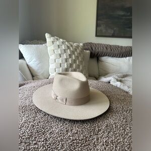 Wool western style hat